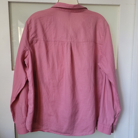 H&M Divided Size M Ladies Button Front Shirt - Picture 4 of 9